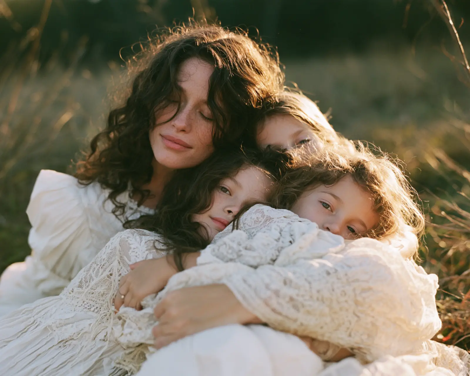 Family portrait by Nora Vance